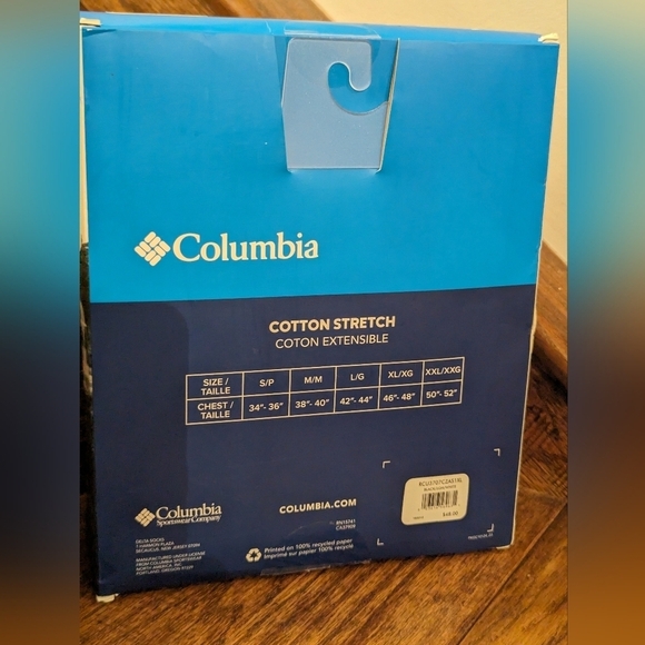 NWT 3pack Columbia t shirt Cotton Stretch Crew Tee, black white & gray Size XL - Picture 8 of 15
